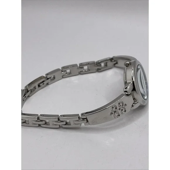 Rumours Women's Quartz Watch Blue/Green Dial Silver Band- New Battery w/ Box - Picture 5 of 10